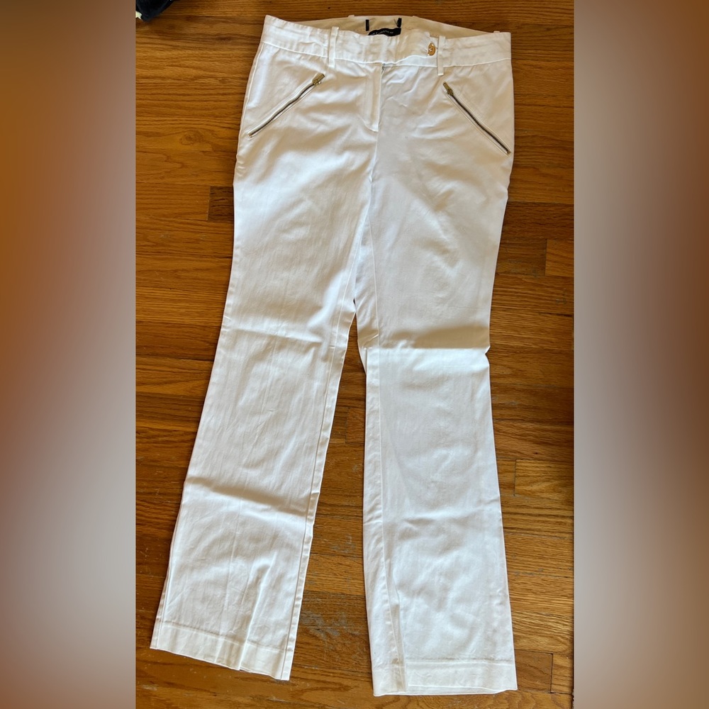 VS off white boot cut jeans pants
